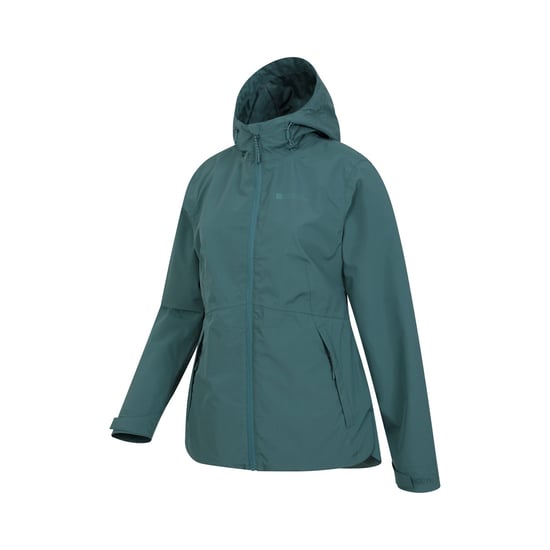 Mountain Warehouse Womens/Ladies Vancouver II Waterproof Jacket (Teal) - Image 4