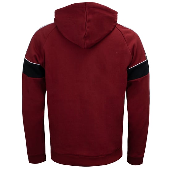 Sergio Tacchini Mens Dealtry Hoodie Graphic Logo Jumper Burgundy 38364 650