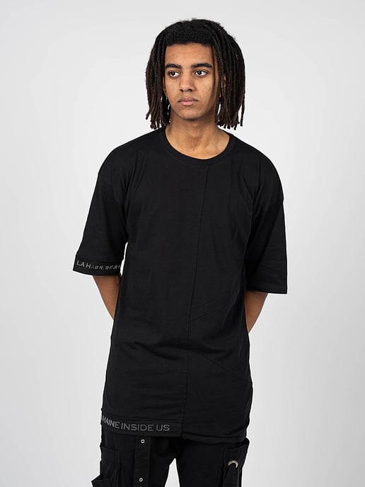 La Haine Inside Us Camiseta Lalbatro Hombre Negro - Image 2