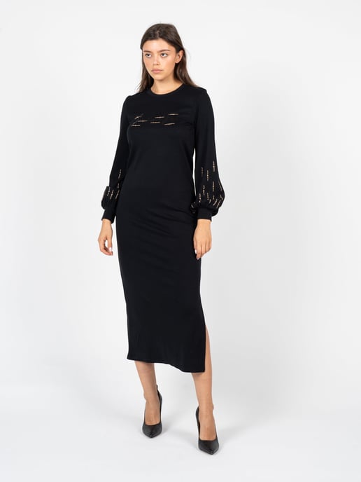 Liu Jo Vestido de mujer negro - Image 2