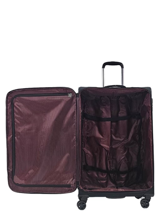 Lightweight Navy 8 Wheel Luggage Suitcases Set of 4