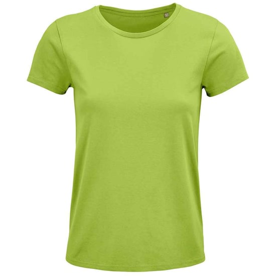 SOLS Womens/Ladies Crusader Organic T-Shirt (Apple Green) - Image 1