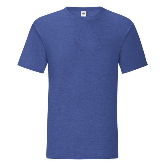 Fruit Of The Loom Mens Iconic T-Shirt (Pack of 5) (Heather Royal) - Image 1