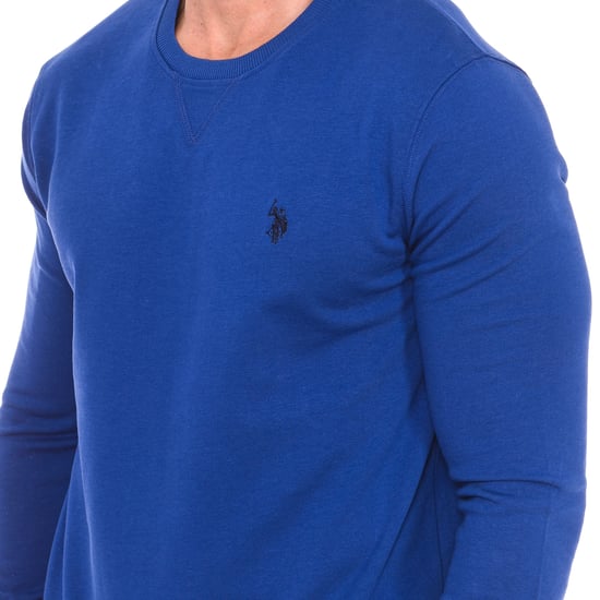 Long-sleeved crew-neck sweatshirt 64657 men