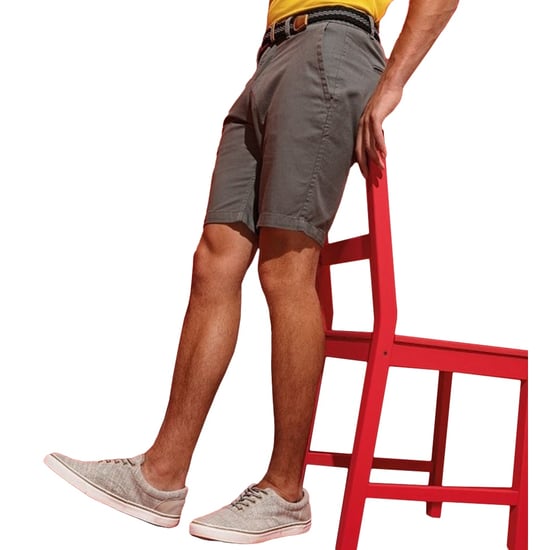 Asquith & Fox Mens Casual Chino Shorts (Slate) - Image 2