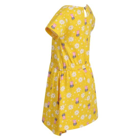 Regatta Baby Girls Peppa Pig Flower Casual Dress (Maize Yellow)