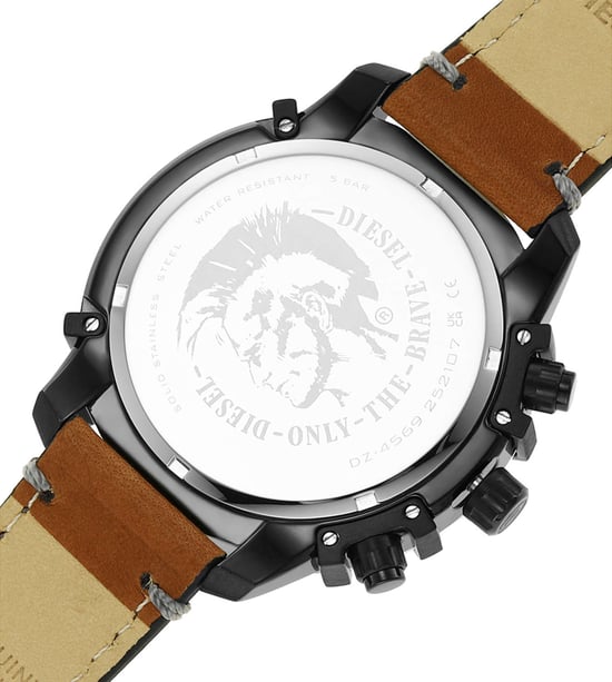 Diesel Griffed Men's Brown Watch DZ4569 - Image 3
