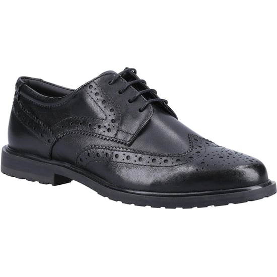 Hush Puppies Girls Verity Leather Brogues (Black) - Image 1