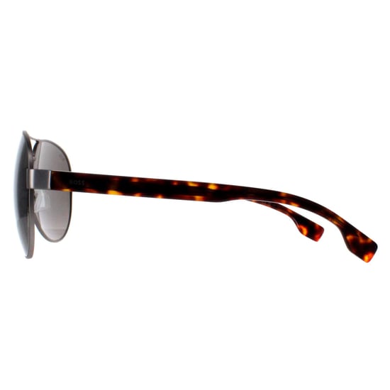 Gafas de sol Hugo Boss BOSS 1560/O/S R81 gris rutenio mate marrÃ³n - Image 3