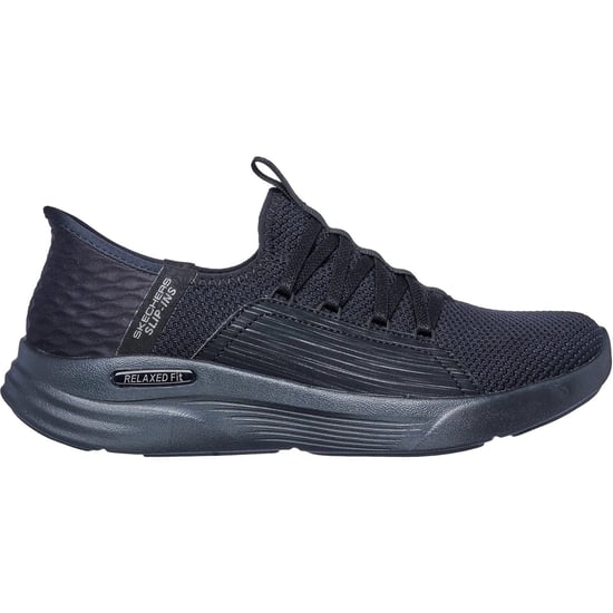 Skechers Relaxed Fit Sport - Ballet Chic Textile Women's Black Trainers - Image 2