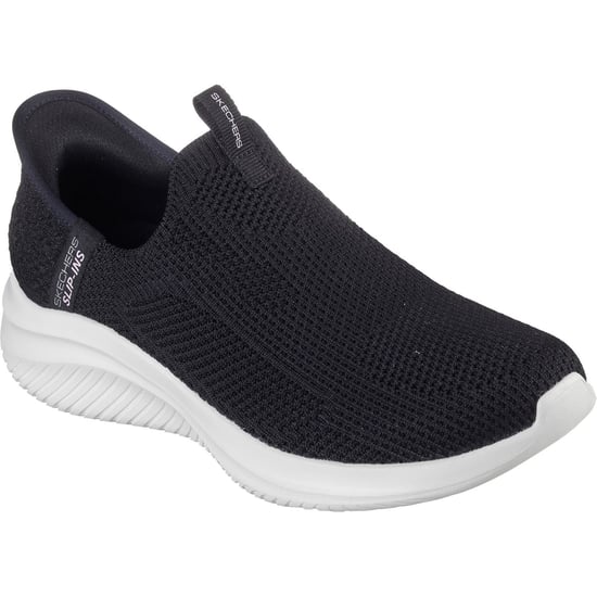 Skechers Ultra Flex 3.0 Easy Win Textile Women's Black Trainers - Image 1