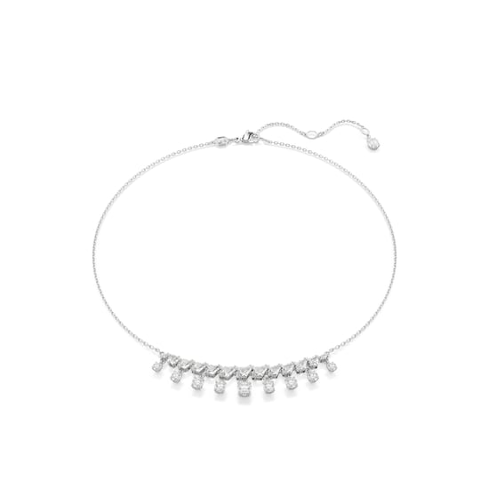 Swarovski 'Idyllia' Women's Base Metal Necklace - Silver 5692637 - Image 1