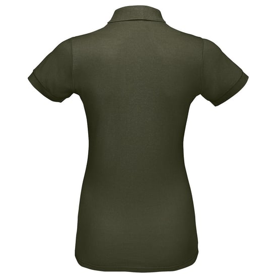 SOLs Womens/Ladies Prime Pique Polo Shirt (Army) - Image 2