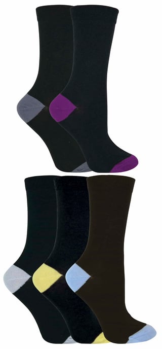 Sock Snob® - Calcetines de algodón para mujer en multipack - Image 2