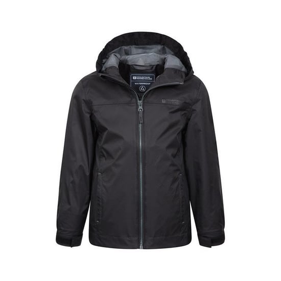 Mountain Warehouse Childrens/Kids Torrent Taped Seam Waterproof Jacket (Black)
