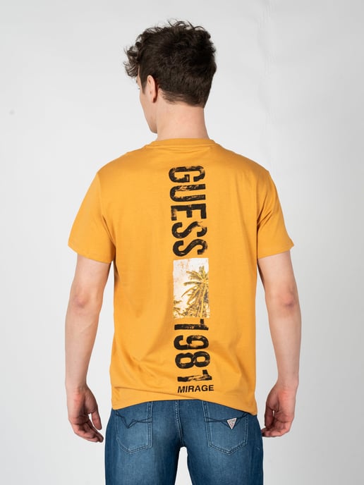 Guess T-Shirt Mirage del hombre naranja - Image 4