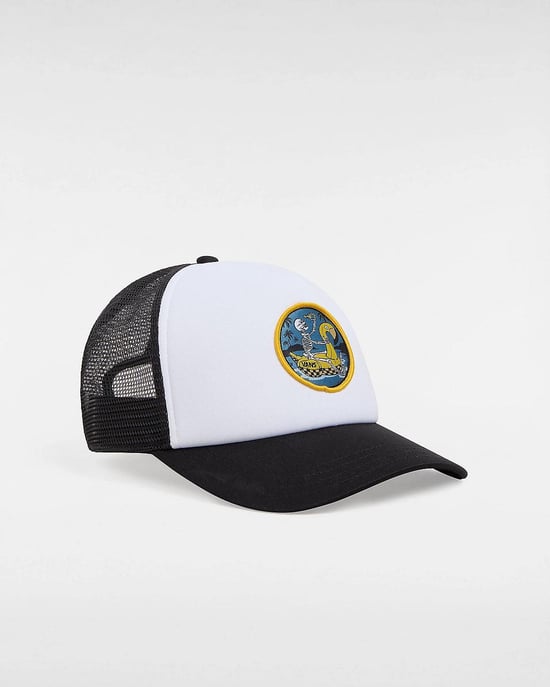 VANS Beer Float Trucker Cap in White - Image 1