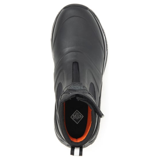 Muck Boots Womens Apex Wellington Boots in Black/White - Image 4