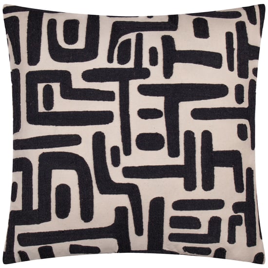 Hoem Brooke Embroidered Cotton Cushion Cover - Image 1