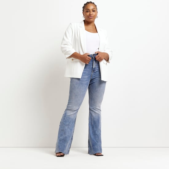 River Island Womens Jeans Plus Size - Blue