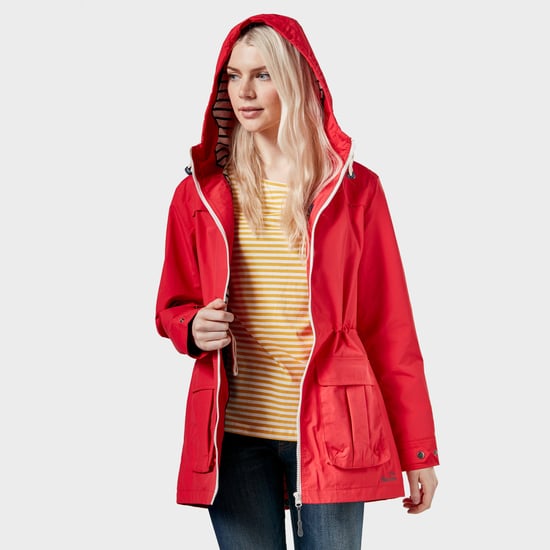 Peter Storm Women's Waterproof Weekend Jacket with Grown on Adjustable Hood, Raincoat