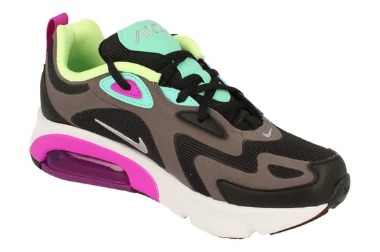 Nike Air Max 200 Gs Black Trainers - Image 4