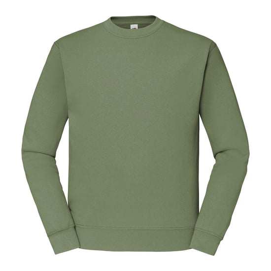 Fruit of the Loom Mens Classic 80/20 Set-in Sweatshirt (Classic Olive) - Image 1