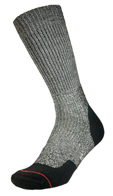 1000 Mile - Calcetines de señora Fusion Repreve Doble Capa Anti Ampollas - Carbón / Negro - Image 1