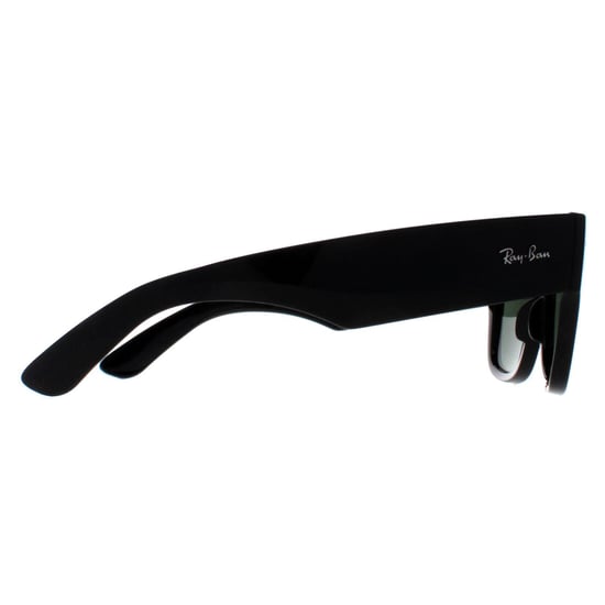Ray-Ban Cuadradas Unisex Negro Pulido Verde RB0840S Mega Wayfarer - Image 4