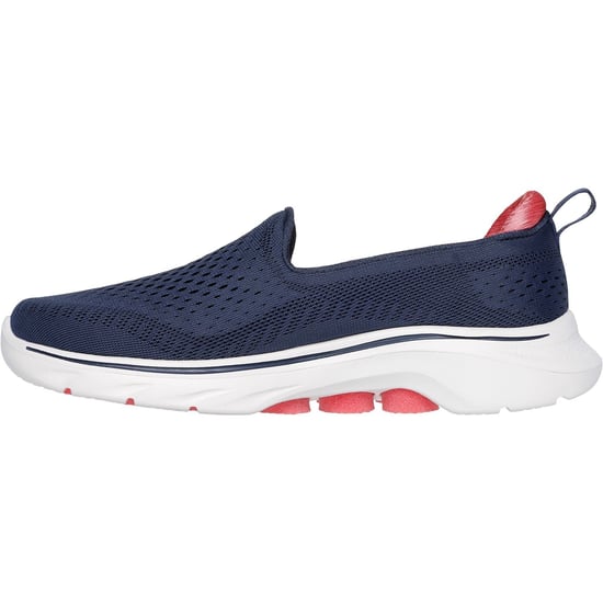 Skechers GO WALK 7 - Vina Textile Women's Navy/Coral Trainers - Image 4