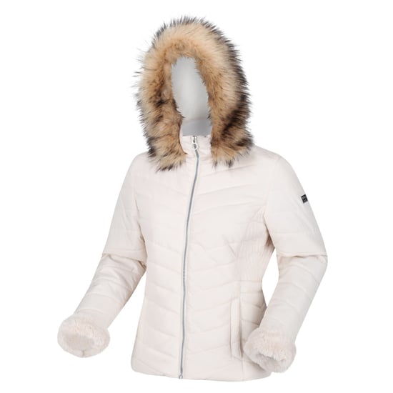 Regatta Womens/Ladies Winslow Rochelle Humes Padded Jacket (Light Vanilla) - Image 3