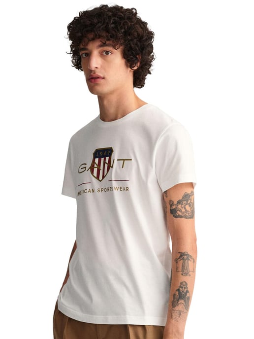 Gant Camiseta cuello redondo hombre Archive Shield - Image 2