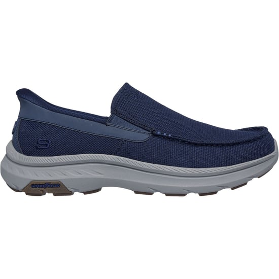 Skechers Pollard Wilfred Textile Men's Navy Loafers - Image 2
