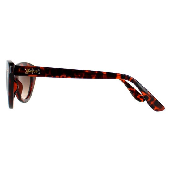 Guess Cat Eye Womens Gold Brown Gradient GF0402