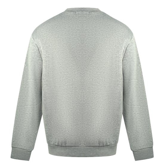 Sudadera Gris con Logo de Leopardo Cavalli Class - Image 2