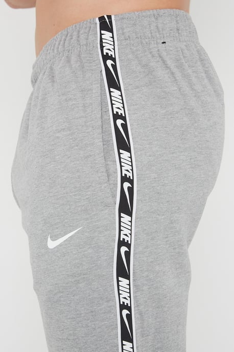Nike Joggers de polar con puños y logo repetido en gris para hombre - Image 5