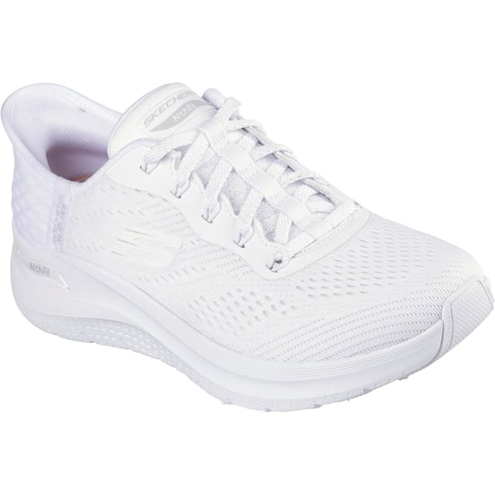 Skechers Arch Fit 2.0 - Easy Chic Textile Women's White Trainers - Image 1