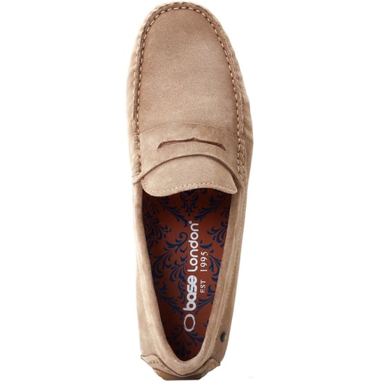 Base London Collins Leather Men's Sand Loafers - Image 4