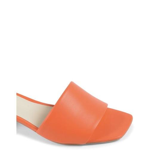 19V69 Italia Sandalia de Mujer Naranja NEPER NAPPA ARANCIO - Image 4