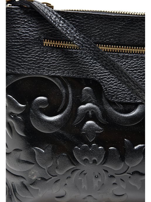Renata Corsi SS22 RC 8087 Black Leather Bag - Image 3