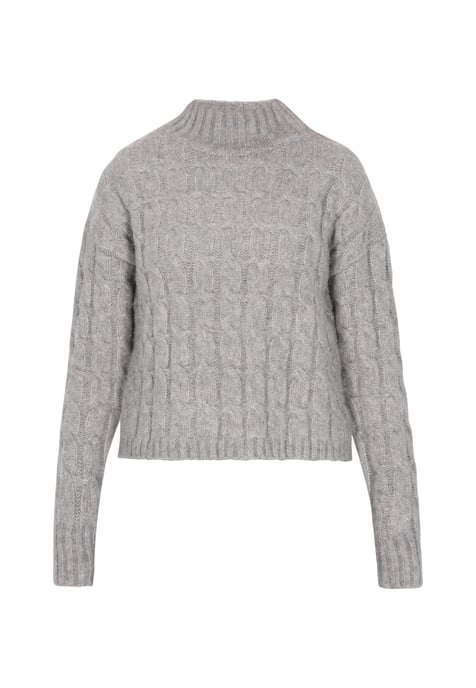 Dreimaster Pullover women Grey melange - Image 1