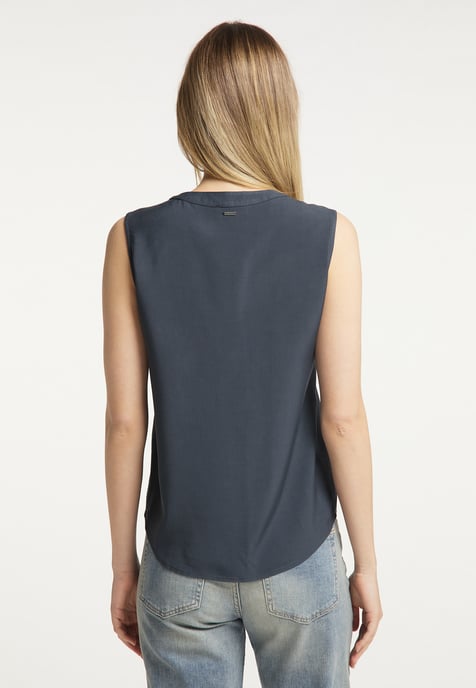 Dreimaster Top women grey blue - Image 4