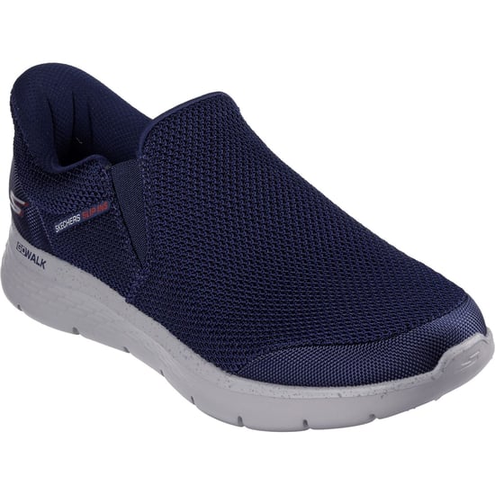 Skechers GO WALK Flex Ojai Textile Men's Navy Trainers - Image 1