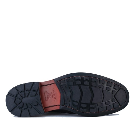 Guri Leather Brogue Shoe in Black