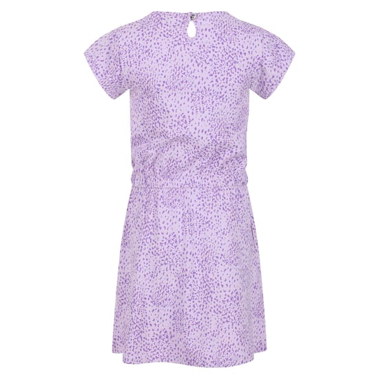 Regatta Childrens/Kids Catrinel Animal Print Casual Dress (Pastel Lilac)
