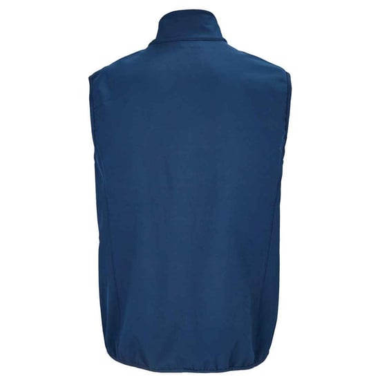 SOLS Mens Falcon Softshell Zipped Body Warmer (Abyss Blue) - Image 2