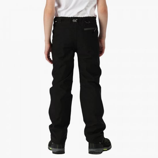 Regatta Great Outdoors Childrens/Kids Dayhike II Stretch Trousers (Black) - Image 2