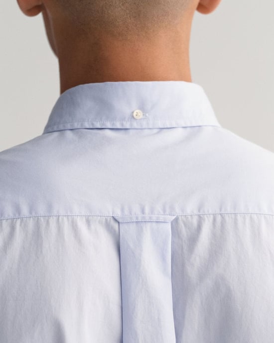 GANT Mens Regular Fit Long Sleeve Poplin Shirt - Image 4