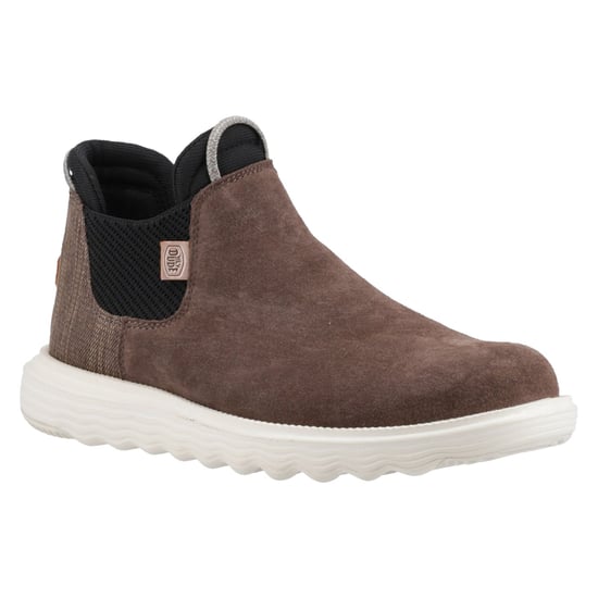 HEYDUDE Branson Leather Women's Coffee Boots - Image 6