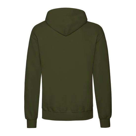 Fruit Of The Loom Unisex Adults Classic Hooded Sweatshirt (Classic Olive) - Image 2